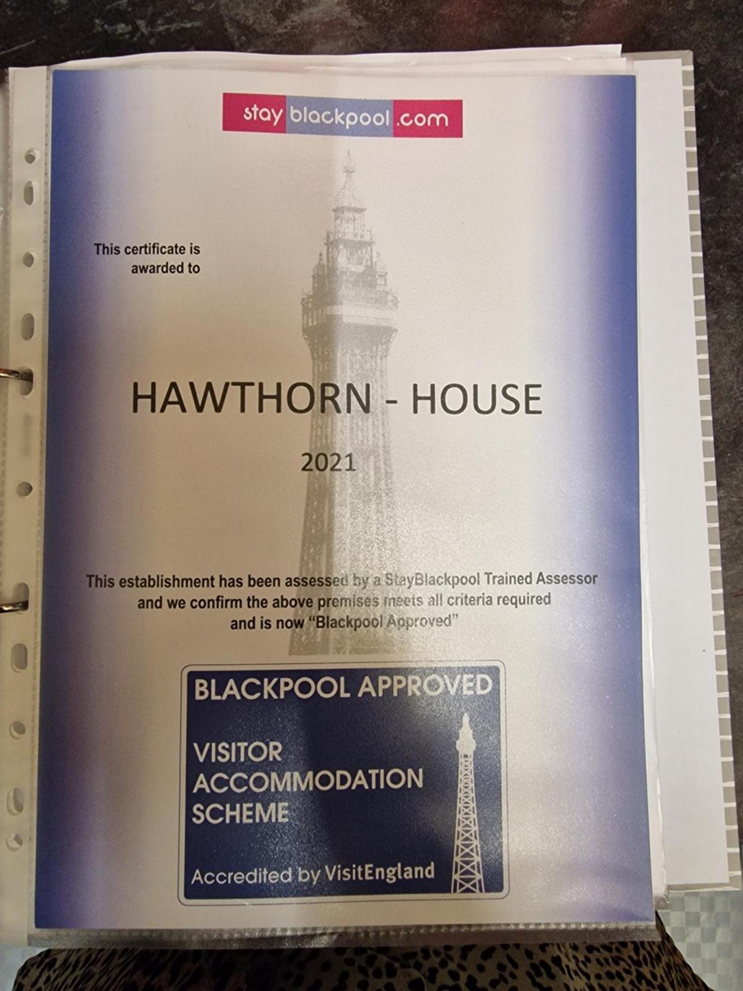 Hotel Hawthorn House Blackpool Esterno foto